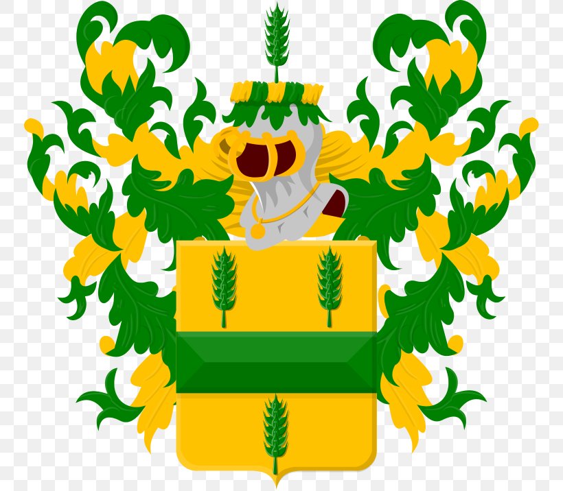 Nobility Sloten, Friesland De Negri Coat Of Arms Brunssum, PNG, 750x716px, Nobility, Artwork, Borne, Coat Of Arms, Flora Download Free