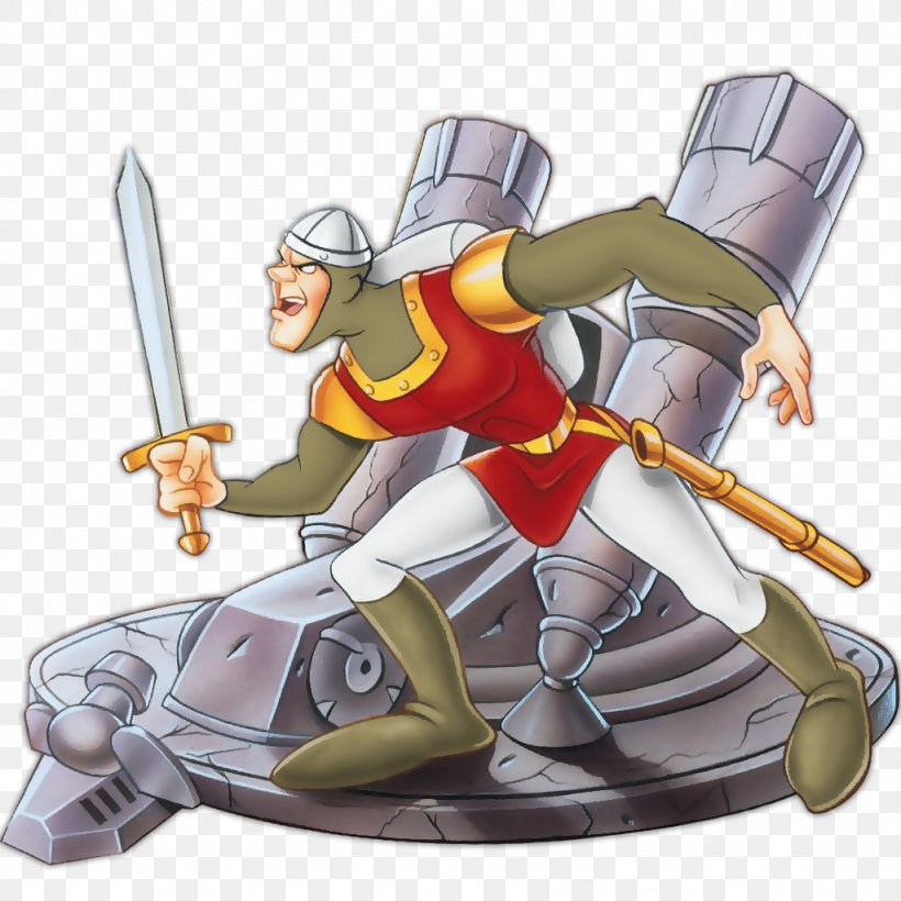 Dragon's Lair II: Time Warp Dragon's Lair 3D: Return To The Lair Arcade Game Video Game, PNG, 1024x1024px, Arcade Game, Action Figure, App Store, Cartoon, Don Bluth Download Free