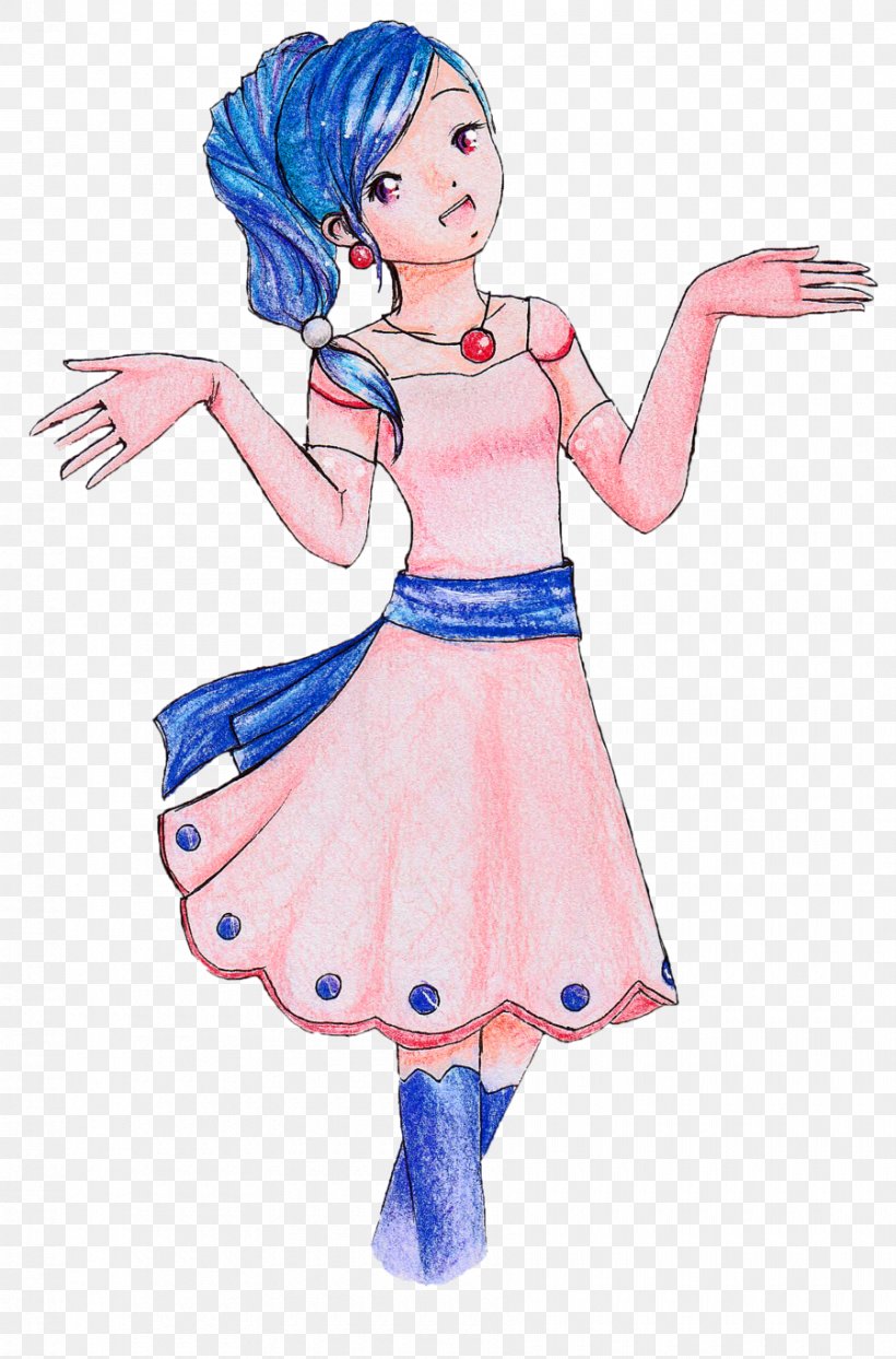 Fairy Costume Cartoon Microsoft Azure, PNG, 900x1365px, Watercolor, Cartoon, Flower, Frame, Heart Download Free
