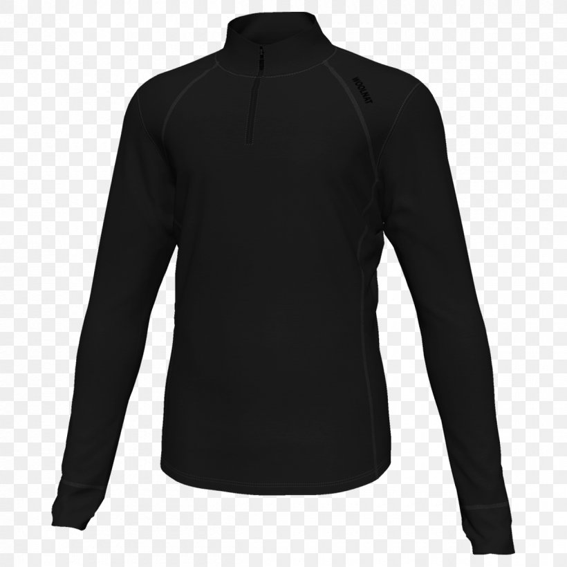Merino T-shirt Layered Clothing Sleeve Sweater, PNG, 1200x1200px, Merino, Active Shirt, Black, Cashmere Wool, Clothing Download Free