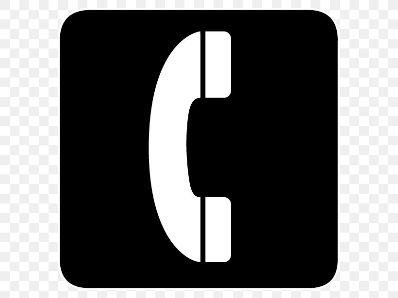 Telephone Call Symbol Clip Art, PNG, 613x615px, Telephone Call, Black, Black And White, Brand, Iphone Download Free