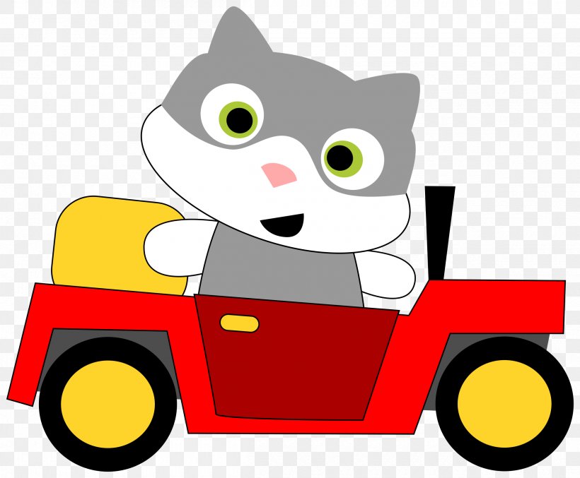 Cat Car Kitten Clip Art, PNG, 2400x1983px, Cat, Big Cat, Car, Carnivoran, Cat Like Mammal Download Free