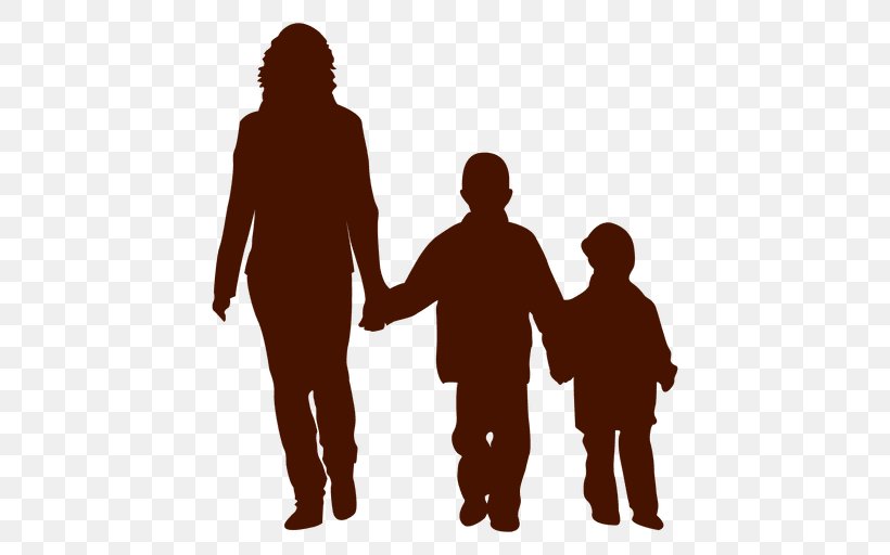 Mother Child Silhouette Clip Art, PNG, 512x512px, Mother, Child, Daughter, Human, Human Behavior Download Free