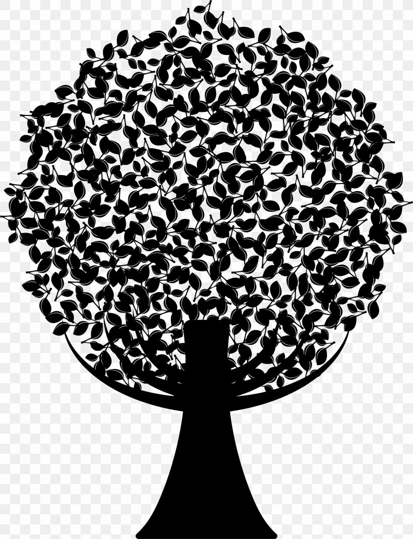 Tree Pattern Silhouette Font, PNG, 1760x2296px, Tree, Blackandwhite, Botany, Line Art, Plant Download Free