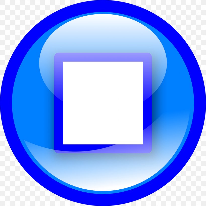Blue, PNG, 1280x1280px, Blue, Area, Brand, Button, Computer Icon Download Free