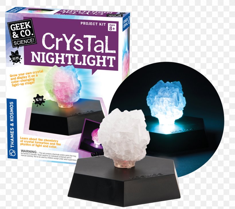 Crystal Growth Nightlight Science Cocrystal, PNG, 1000x890px, Crystal, Chemistry, Cocrystal, Color, Crystal Growth Download Free