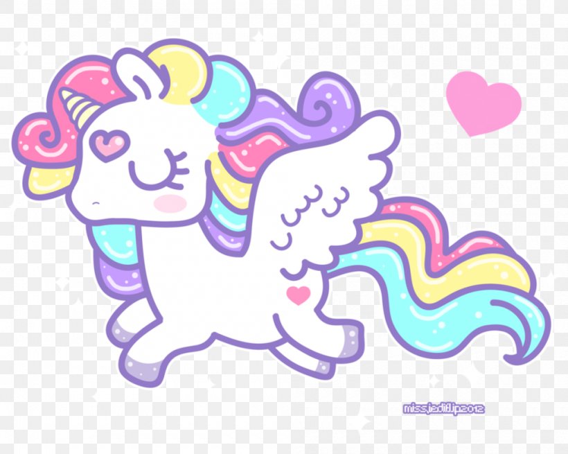 Kavaii Unicorn Drawing Cuteness Hello Kitty, PNG, 1000x799px, Watercolor, Cartoon, Flower, Frame, Heart Download Free