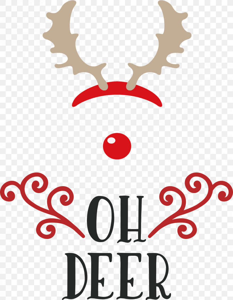OH Deer Rudolph Christmas, PNG, 2337x3000px, Oh Deer, Christmas, Christmas Archives, Data, Logo Download Free