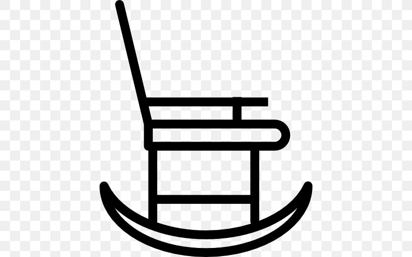 Rocking Chairs Clip Art, PNG, 512x512px, Chair, Black And White, Furniture, Hammock, Living Room Download Free