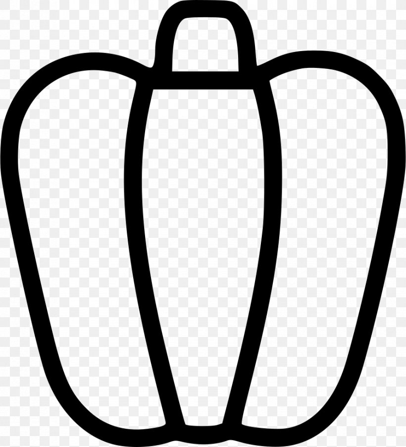 Clip Art Image, PNG, 890x980px, Bell Pepper, Chili Pepper, Line Art, Pepper, Peppers Download Free