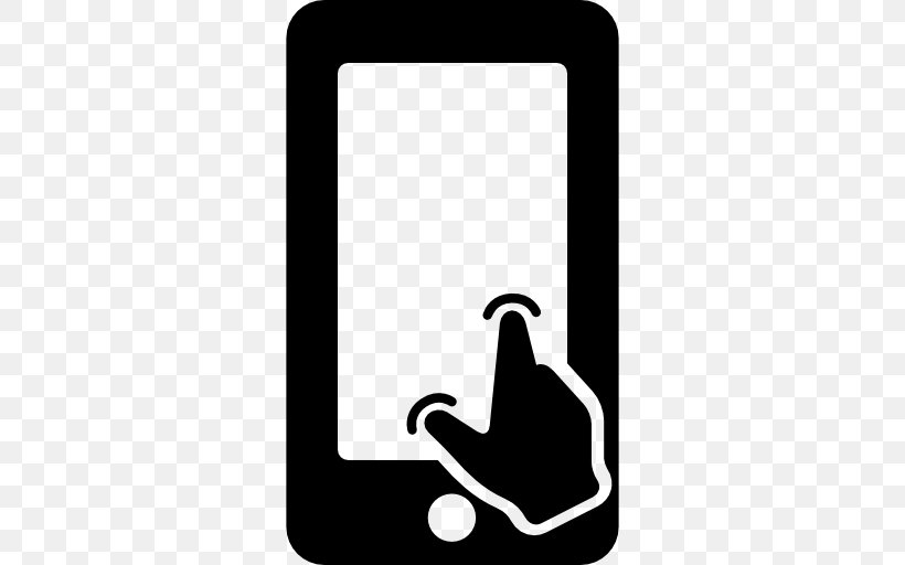 Telephone IPhone, PNG, 512x512px, Telephone, Black And White, Hand, Icon Design, Iphone Download Free