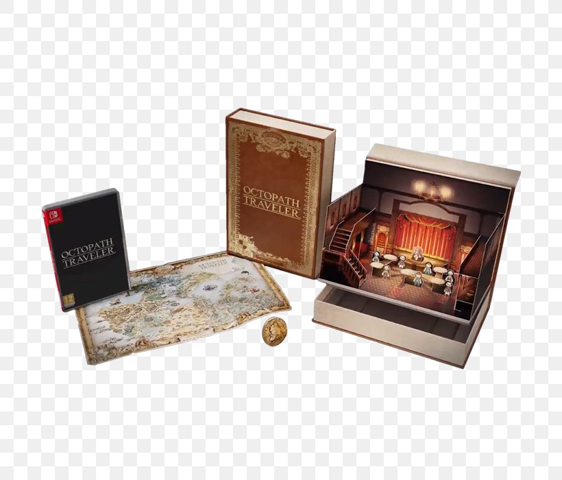 Octopath Traveler Nintendo Switch Video Game The Legend Of Zelda: Collector's Edition, PNG, 700x700px, Octopath Traveler, Box, Eb Games Australia, Game, Nintendo Download Free