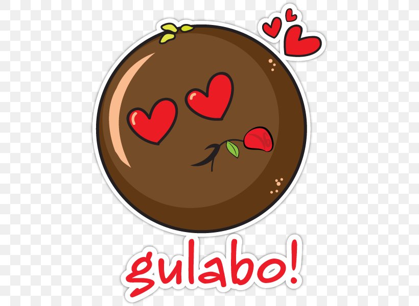 Gulab Jamun Dessert Sticker Indian Cuisine Clip Art, PNG, 601x600px, Gulab Jamun, Bengali, Dessert, Food, Fruit Download Free