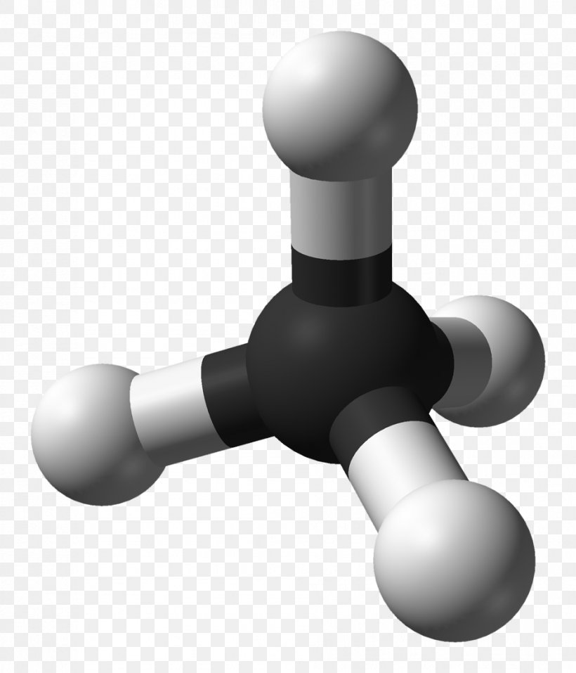 Ball And Stick Model Methane Space Filling Model Molecule Chemistry