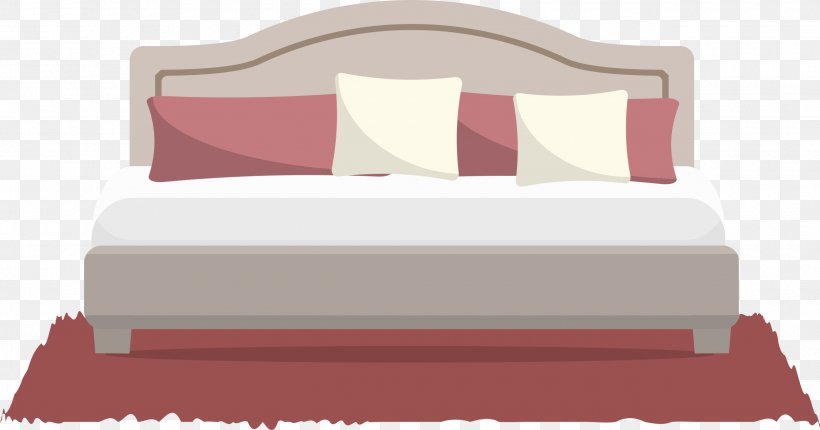 Bed Frame Vector Graphics Design Furniture, PNG, 2500x1313px, Bed, Bed Frame, Bed Sheet, Bed Sheets, Chinese Furniture Download Free