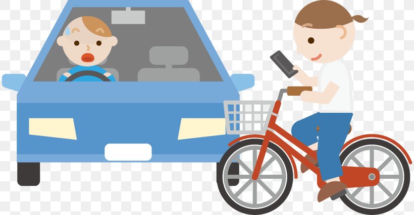 Car Illustration Vehicle Distracted Driving Bicycle, PNG, 814x427px, Car, Bicycle, Distracted Driving, Driving, Human Behavior Download Free