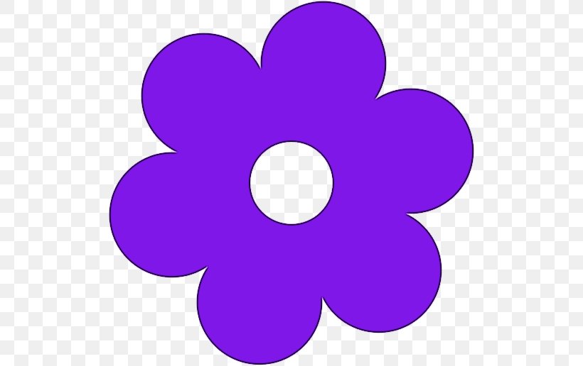 Flower Retro Style Clip Art, PNG, 516x516px, Flower, Drawing, Floral Design, Flower Power, Lilac Download Free