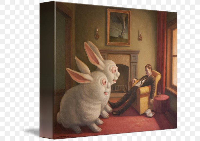 Painting Surrealism Art Painter Rabbit, PNG, 650x580px, Painting, Art, Fantastic Art, Humour, Lowbrow Download Free