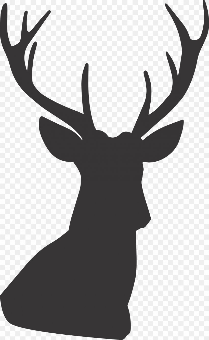Reindeer Christmas Red Deer Santa Claus, PNG, 1180x1920px, Deer, Advent, Antler, Black And White, Christmas Download Free