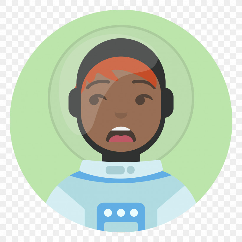 Astronaut Avatar, PNG, 2500x2500px, Cartoon, Analytic Trigonometry And Conic Sections, Behavior, Circle, Forehead Download Free