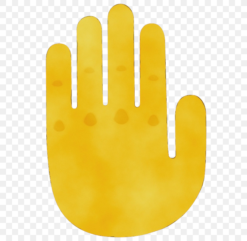 Safety Glove Yellow Meter H&m Glove, PNG, 800x800px, Watercolor, Glove, Hm, Meter, Paint Download Free