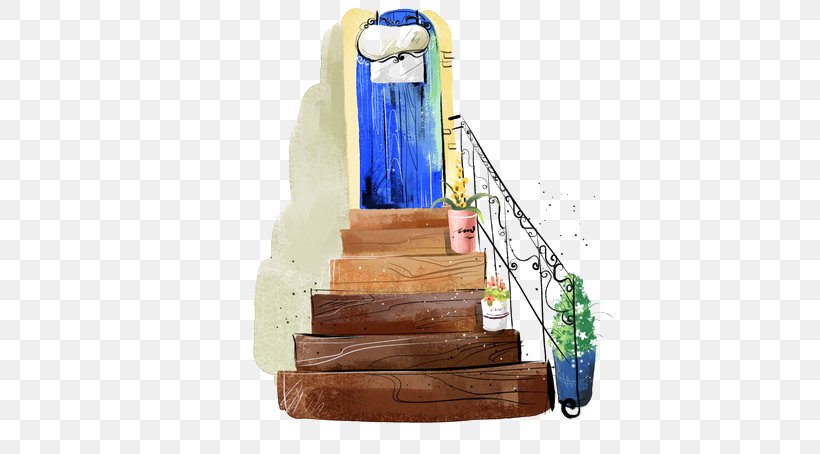 Stairs Cartoon Comics, PNG, 600x454px, Stairs, Alley, Building, Cartoon, Comics Download Free