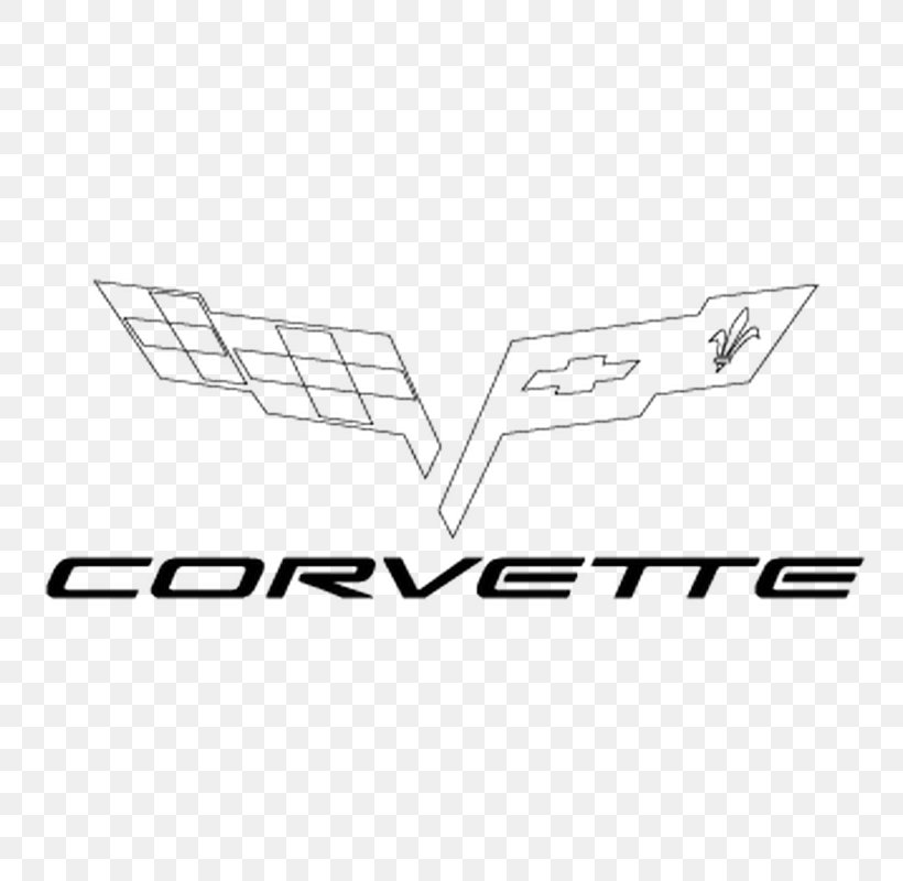 Chevrolet Corvette ZR1 (C6) Corvette Stingray Car Chevrolet Corvette Z06, PNG, 800x800px, Chevrolet, Area, Black, Black And White, Brand Download Free