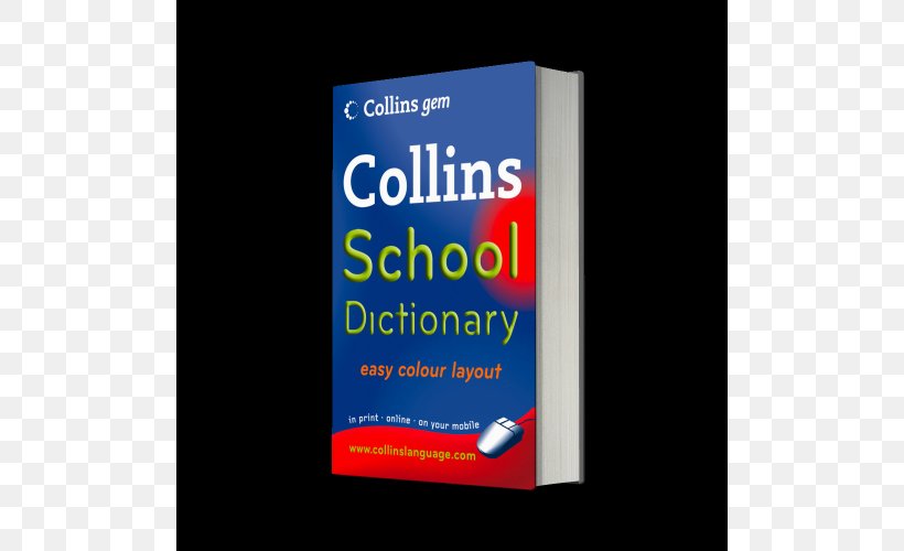 Collins English Dictionary Oxford English Dictionary Collins Spanish Dictionary A Dictionary Of The English Language, PNG, 500x500px, Collins English Dictionary, Book, Brand, Collins Spanish Dictionary, Dictionary Download Free