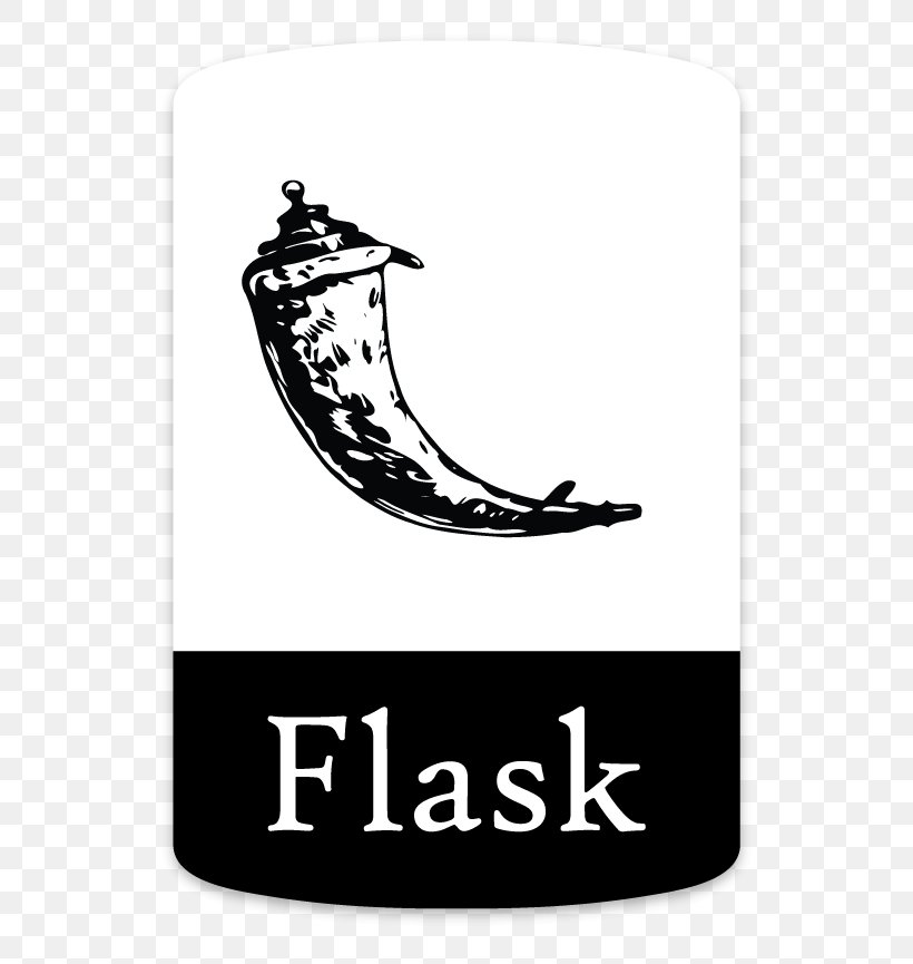 Flask By Example Web Framework Python Bottle, PNG, 590x865px, Flask, Black, Black And White, Bottle, Brand Download Free