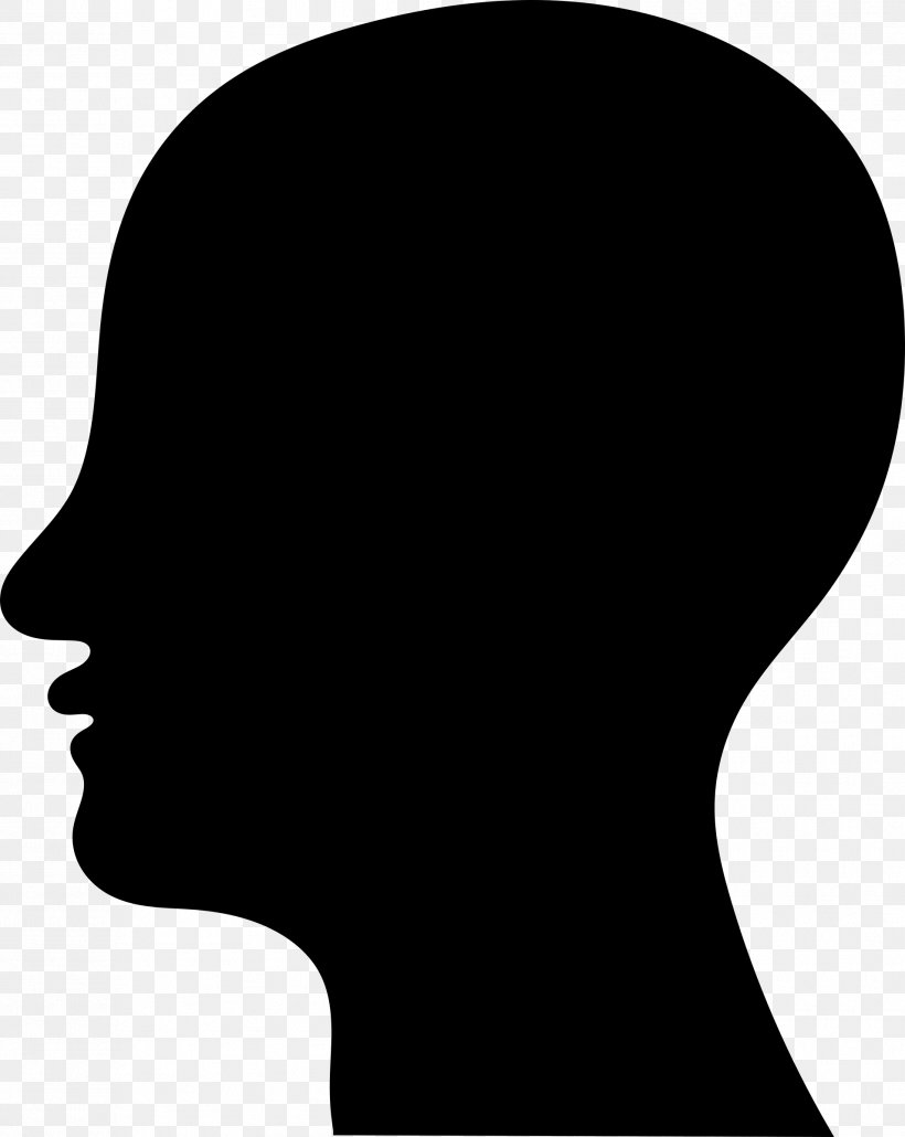 Silhouette Stock Illustration Photography Royalty-free, PNG, 1909x2400px, Silhouette, Black Hair, Blackandwhite, Cheek, Chin Download Free