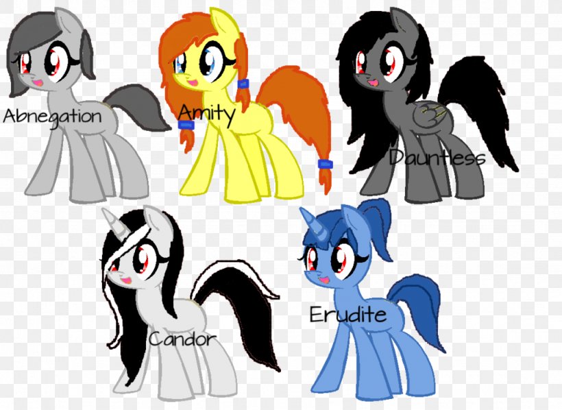 The Divergent Series Pony YouTube Factions, PNG, 1024x748px, Divergent, Animal Figure, Art, Beatrice Prior, Cartoon Download Free