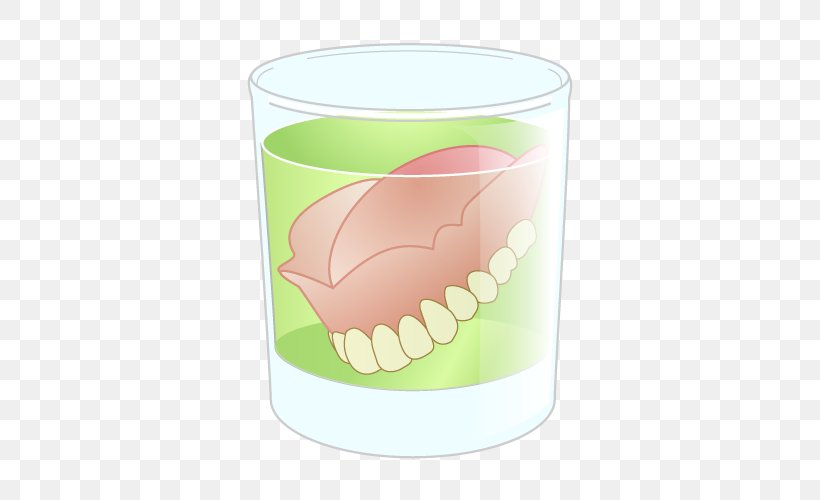Tooth Brushing Jaw Dentures Table-glass, PNG, 500x500px, Tooth, Change, Cup, Dentistry, Dentures Download Free