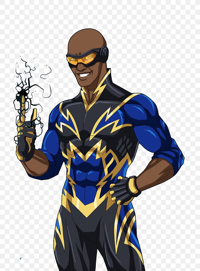 Black Lightning Black Canary Comics American Comic Book, PNG, 719x1111px, Black Lightning, American Comic Book, Black Canary, Cartoon, Comic Book Download Free