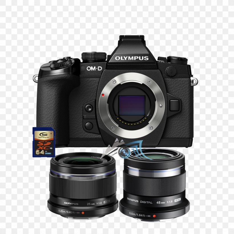 Olympus OM-D E-M1 Mark II Olympus OM-D E-M5 Mark II Mirrorless Interchangeable-lens Camera, PNG, 1000x1000px, Olympus Omd Em1 Mark Ii, Camera, Camera Accessory, Camera Lens, Cameras Optics Download Free
