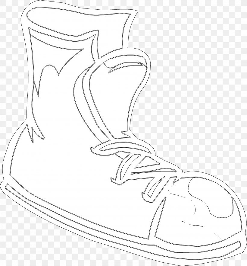 Footwear White Shoe Line Art Boot, PNG, 2792x3000px, Footwear, Boot, Coloring Book, Drawing, Line Art Download Free