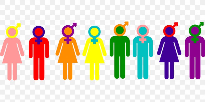 Gender Binary Lack Of Gender Identities Gender Identity, PNG, 1280x640px, Watercolor, Cartoon, Flower, Frame, Heart Download Free