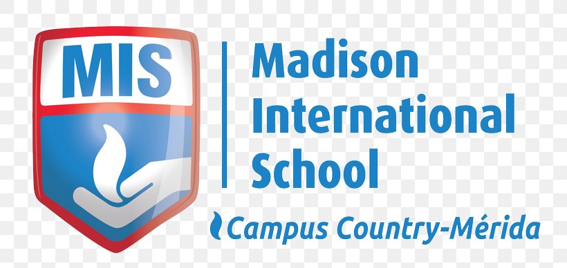 Madison International School Campus Country-Mérida Logo, PNG, 800x388px, Merida, Area, Banner, Blue, Brand Download Free