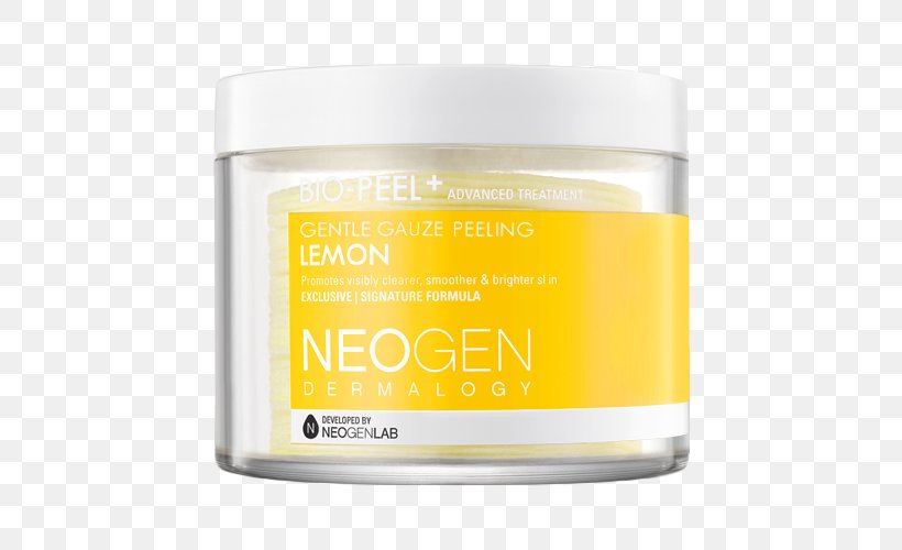 Neogen Bio-Peel Gauze Peeling Exfoliation Skin Care Cleanser, PNG, 500x500px, Neogen Biopeel Gauze Peeling, Brand, Chemical Peel, Cleanser, Cosmetics Download Free