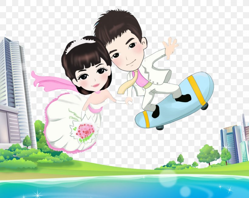 Bridegroom Marriage, PNG, 1024x813px, Bride, Art, Boyfriend, Bridegroom, Cartoon Download Free