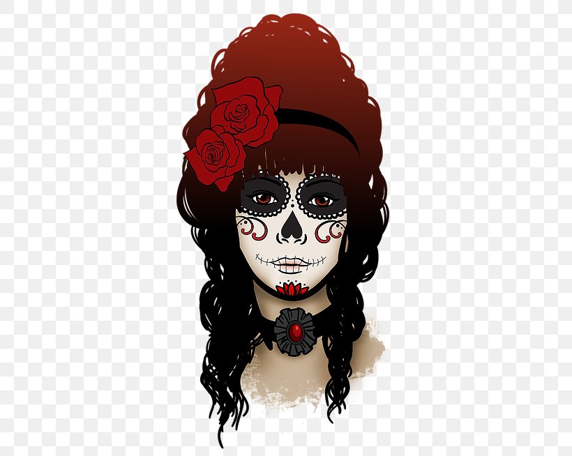Calavera Skull Decal Sticker Day Of The Dead, PNG, 480x654px, Watercolor, Cartoon, Flower, Frame, Heart Download Free