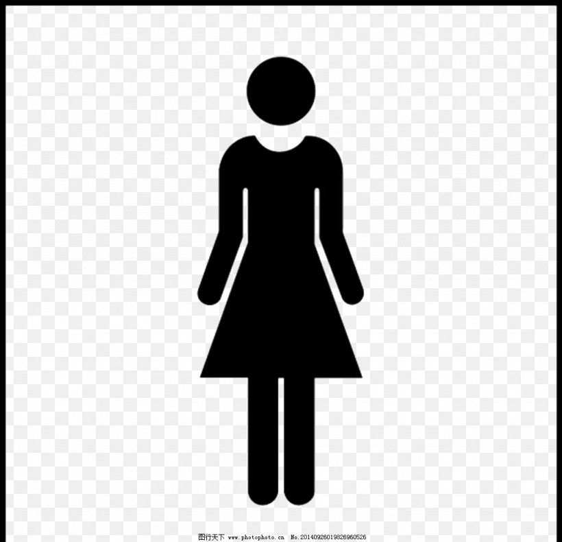 Female Woman Symbol Icon, PNG, 1024x987px, Female, Black, Black And White, Brand, Dress Download Free