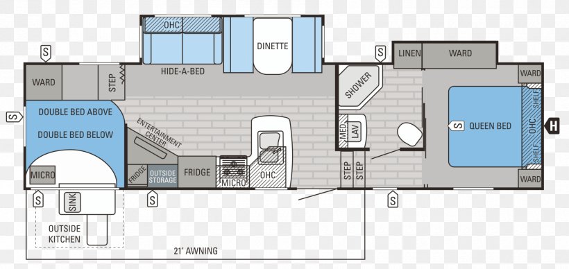 Jayco, Inc. Caravan Campervans Floor Plan Fifth Wheel Coupling, PNG, 1800x852px, Jayco Inc, Area, Campervans, Camping, Caravan Download Free