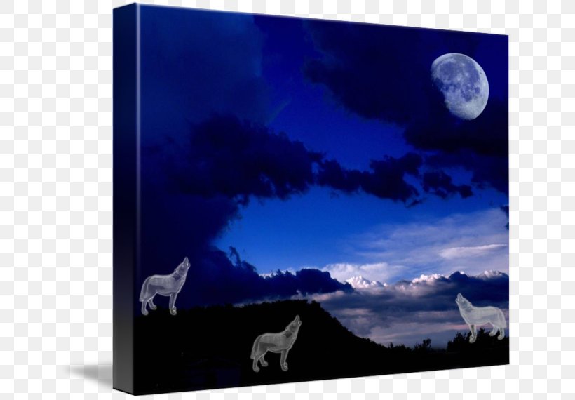 Moon Desktop Wallpaper Stock Photography Gray Wolf, PNG, 650x570px, Moon, Atmosphere, Cloud, Computer, Gray Wolf Download Free