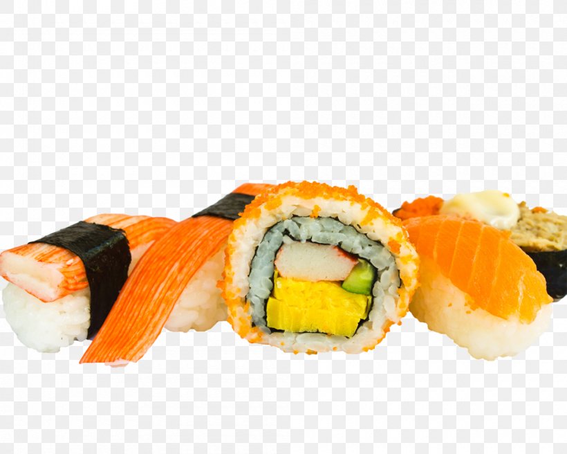 Sushi California Roll Sashimi Japanese Cuisine Gimbap, PNG, 1000x800px, Sushi, Asian Food, California Roll, Comfort Food, Cuisine Download Free