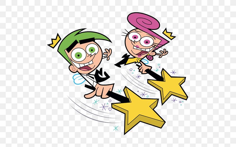 Cosmo And Wanda Cosma Timmy Turner Cosmo And Wanda Cosma Poof, PNG, 512x512px, Cosmo, Area, Art, Artwork, Cartoon Download Free