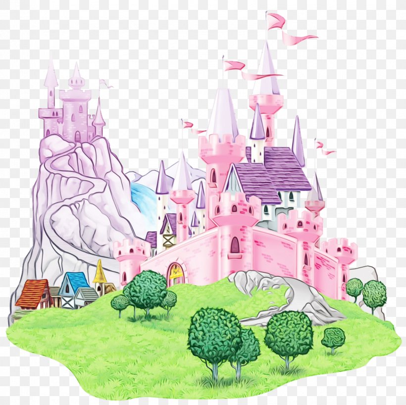 Tree Clip Art Landscape Plant Castle, PNG, 1594x1592px, Watercolor, Castle, Landscape, Paint, Plant Download Free