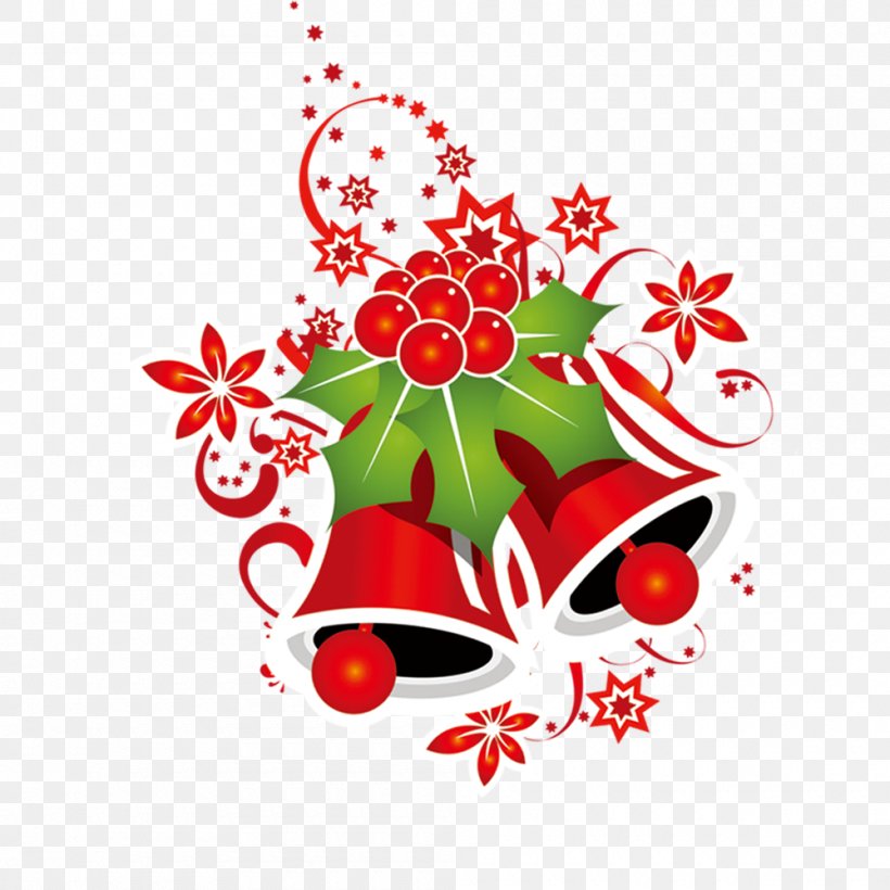 Christmas Bell Clip Art, PNG, 1000x1000px, Christmas, Artwork, Bell, Christmas Decoration, Christmas Music Download Free