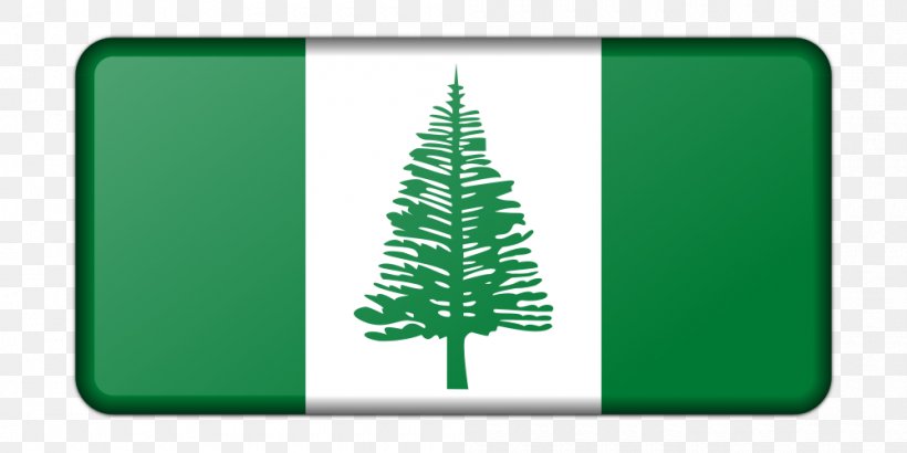 Flag Of Norfolk Island New Caledonia Norfolk Island Pine Image, PNG, 1000x501px, Norfolk Island, Christmas Decoration, Christmas Ornament, Christmas Tree, Conifer Download Free