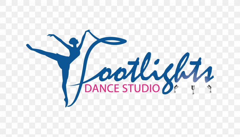 Footlights Dance Studio Logo, PNG, 2400x1375px, Footlights Dance Studio, Area, Blue, Brand, Brisbane Download Free