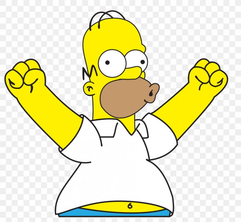 Homer Simpson Bart Simpson Marge Simpson Lisa Simpson, PNG, 900x829px, Homer Simpson, Animation, Area, Bart Simpson, Beak Download Free